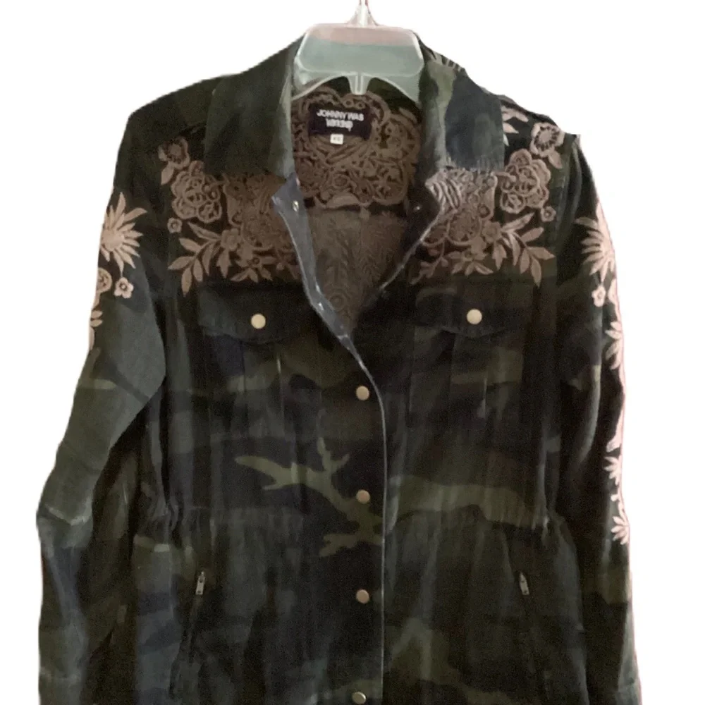 Johnny Was Camo jacket XS - Picture 5 of 7